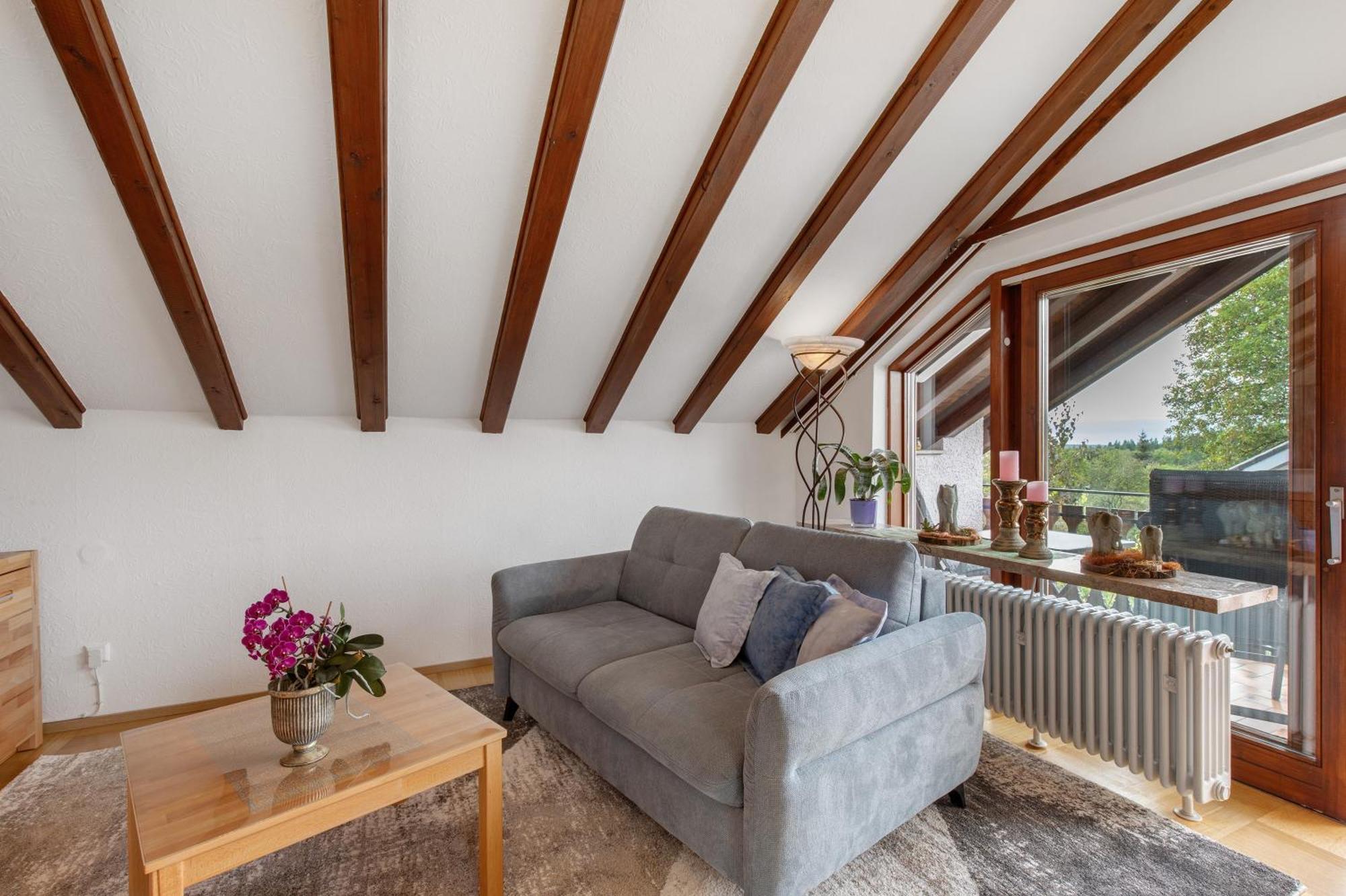 Ferienwohnung Fernsicht Zwiefalten Luaran gambar